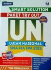 Image of Smart Solution Paket Try Out Ujian Nasional SMA/MA IPA 2015