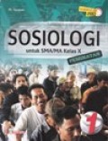 Sosiologi 1 untuk SMA/MA Kelas X kurikulum 2013 peminatan