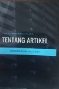 Image of Tentang Artikel, Indonesian Military