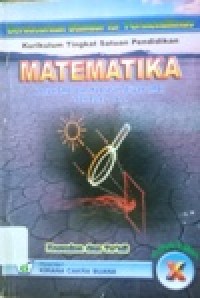 Image of Matematika untuk SMA dan MA kelas X semester 1 dan 2