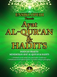 Image of Ensiklopedi Tematis Ayat Al-Qur'an dan Hadits Jilid.1[7], panduan praktis menemukan ayat Al-Qur'an dan Hadits
