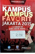 Panduan Acara Pekan Pendidikan Jakarta ke VIII Kampus Kampus Favorit Jakarta 2015